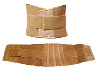 Contoured Lumbar Sacral Support Back Brace Belt for Lower Back Pain Relief/W Adjustable Straps - Compression Belt for Men & Women- for Sciatica, Scoliosis & Herniated Disc (Medium)