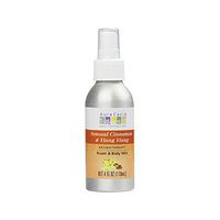 Aura Cacia Room and Body Mist, Sensual Cinnamon and Ylang Ylang, 4 Fluid Ounce