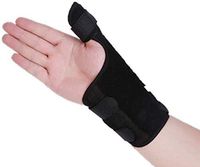Finger Splint,1pairs Breathable Wrist Support Brace Splint for Carpal Tunnel Arthritis Sprain 128 (Size : Large)