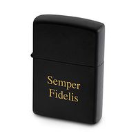 Personalized Zippo Black Lighter with Engraving Included