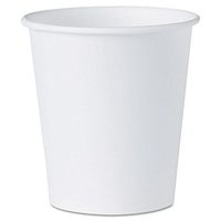 SOLO Cup Company 44 White Paper Water Cups 3oz 100/Pack