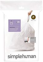 Simplehuman CW0165 Custom-Fit Can Liner F for 25L Rectangular Step Can