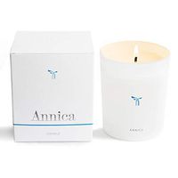 PHLUR Annica Luxury Scented Candle in Glass Vessel - Long Lasting, 100% Natural Wax Candle with Notes of Sandalwood, Hazlenut, Fig & White Floral