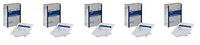 COVIDIEN Covidien 7540 Telfa Adhesive Island Dressing, Sterile 1's in Peel-Back Package, 4" x 5" (Pack of 25) (5 Sets)