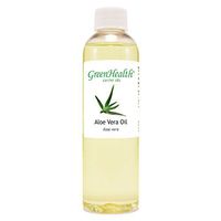 GreenHealth Aloe Vera – 4 fl oz (118 ml) Plastic Bottle w/Cap – 100% Pure Carrier Oil