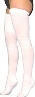 Anti-Embolism(TED) Hose, Thigh Length Closed Toe, Beige, White XLarge - Short, 1 Pair (White, X-Large Short)
