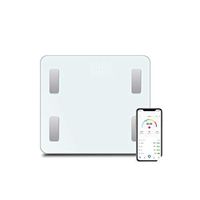 Original Weighing Floor Bathroom Bluetooth Body Fat Digital Weight Balance,White