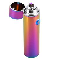 Kivors Dual Plasma Arc Lighter USB Rechargeable Windproof Electrical Plasma Beam Arc Lighter for Pipes, Bowls, Cigarettes, Cigars and Camping