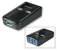 Lindy USB Switch - 2 Port USB 3.0 Switch 43140