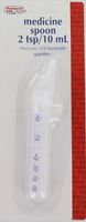 Medicine Spoon 2 Tsp./10 Ml (Assorted Colors) 1 Each