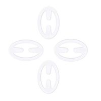 4 Pcs Upgraded Underwear Sports Anti-Skid Belt with Plug, Bra Shoulder Belt Anti-Skid Button, High Elasticity