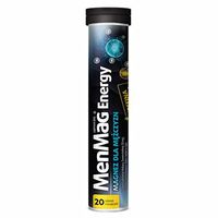 MenMag Energy Magnesium for Men Dietary Supplement 20 Dissolving Tablets