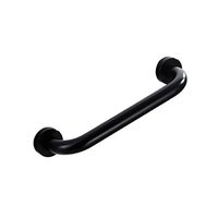 DOITOOL 11.8 Inch Aluminum Bathroom Grab Bar for Bathtubs and Showers,Toilet Bathroom Bathtub Handrail Safety Grab Bar for The Elderly (Black)