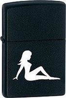 Zippo Mudflap Girl - Black Matte