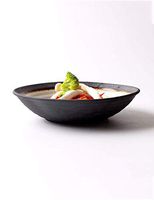 AXZHYX Bowl 7-inch Ceramic Bowl, Screw Thread Rice/Dish/Salad/Fruit/Cereal Bowl, Suitable for Microwave Ovens, Dishwashers, Disinfection Cabinets Hotel Tableware Home Noodles Boiled Fish Soup Bowl