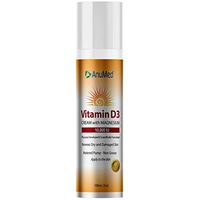 Anumed Vitamin D3 Cream 10,000 IU with Magnesium | Best Calcium Absorption| Maximum Strength | Non Greasy Moisturizer for Dry Skin / 3oz