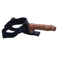 Best Gift Soft and Tight 8.26 Inch Lengthen Hands-Free Interactive Base Unisex Powerful Training Kit for Beginners Horse Toys (Color : Brown)