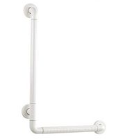 ZJMYSFS Bathroom Support armrests Bathroom Handrails Safety Non-Slip Stainless Steel Armrest White, yellowAid and Safety Bathroom, Yayoi Goods, Anti-Slip Hand (Color : White, Size : 5070cm)