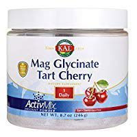 KAL Magnesium Glycinate Activmix, Tart Cherry, White, 8.7 Ounce