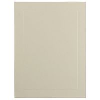 JAM PAPER Blank Foldover Cards - 5 x 6 5/8 (Fits in A7 Envelopes) - Ivory Panel - 100/Pack