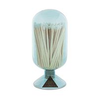 Skeem Design Glass Fireplace Match Cloche Bottle (Sky, Small)
