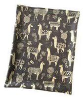 Heating Pad Replacement Cover, Fits 12 X 15 Electric Heating Pads Cotton Flannel (Llamas (Grey))