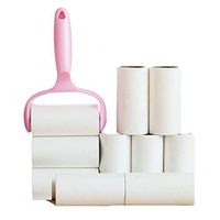 WdzmGzhl Pet Hair Lint Roller,lint Remover Sticky Roller+9 Refill Rolls(540 Sheets) for Furniture,car,Carpet & Clothes-a 19x13cm(7x5inch)