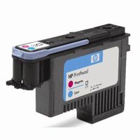 HP 72 Magenta / Cyan Printhead
