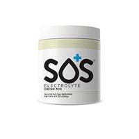 SOS Hydration Electrolyte Replacement Powder Drink Mix, Doctor Formulated for Sport, Travel, Illness and Hangover, Keto, Fast-Dissolving, Supplement Jar- Coconut (50 Servings)