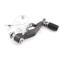 Frames & Fittings Motorcycle Aluminum Adjustable Folding Gear Shifter Shift Pedal Lever for BMW R1200GS LC 2013-2016 R1200GS ADV 14-16 - (Color: Gray)