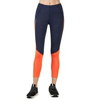 CCatyam Yoga Pants for Women, Trousers Tight Fitness Sports Print Stitching Hip Stretch Fashion Orange