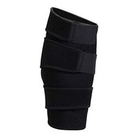 Healifty Calf Compression Protective Pad Splints Elbow Protection 2pcs(Black)