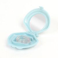 Clear Stop Snoring Device Anti Snore Night Sleep Aid w Blue Box Case