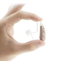 Personal Hearing Amplifier for Adults Seniors, Sound Device with 6 Channels WDRC, Noise Echo Cancelling, 4 Listening Programs, for TV Watching, Conversation Enhancing