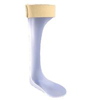 Semi-Solid Ankle Foot Orthosis Drop Foot Brace Small Left