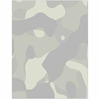 Camouflage Stationery Letter Paper - Military Theme Design - Gift - Business - Office - Party - School Supplies (Full)