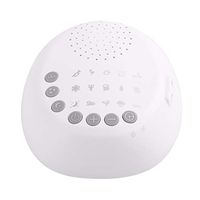 FJJ White Noise Machine for Sleeping & Relaxation for Baby Sleep Alert Adult Office Travel USB Rechargeable/Battery Timed Shutdown