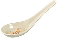 Yanco OR-7001 Orchis Soup Spoon, 5.5" Length, Melamine, Gold Color, Pack of 72