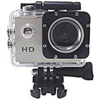 HD 1080P MJPEG 2 inch LCD IP68 30m Waterproof Sports Action Camera DVR (Silver)