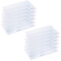 COSMOS 12 PCS Card Sized Pocket Reading Magnifying Lenses Magnifiers