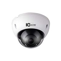 IC REALTIME LLC ICIP-D2732Z 2 Megapixel Indoor/Outdoor, Vandalproof Mid-Size IR Network Dome Camera (Motorized Zoom)