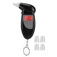 Alcohol Tests, Portable Breath LCD Digital Display Alcohol Tester/Analyzer with Backlight