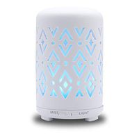PBQWER Essential Oil Diffuser, Multi-Color Ceramics Humidifier 100ML Office Yoga Bedroom Multifunctional Aromatherapy Machine