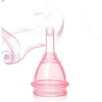 LWWOZL Menstrual Cup|Reusable Silicone Menstrual Cup|Leakproof Washable|Large