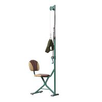 Glumlly Home Neck Traction Chair Physiotherapy Vertebral Disease Treatment Instrument Head Hammock Neck Support Correction Stretching Frame,A