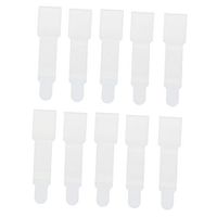10pcs Anti-Slip Toe Brace Wrap Toe Separator Bandage Straightener for Hammer - White