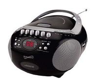 Supersonic Portable Audio System with USB Card Slot SC-508 SC-508RED