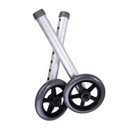 McKesson Universal Walker Wheels with Rear Glides