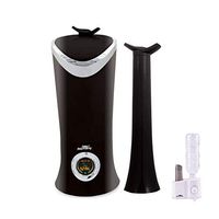 Air Innovations Aromatherapy Clean Mist Smart Ultrasonic Humidifier, Black Bundle with Air Innovations Ultrasonic, Compa (2 Items)