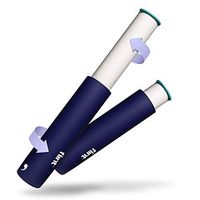 Flint Retractable Lint Roller, Refillable, 30 Sheets, Navy